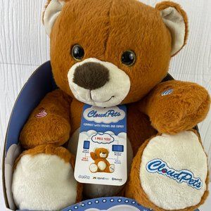 NEW Jay Play Cloud Pets Plush Interactive Teddy Bear Toy